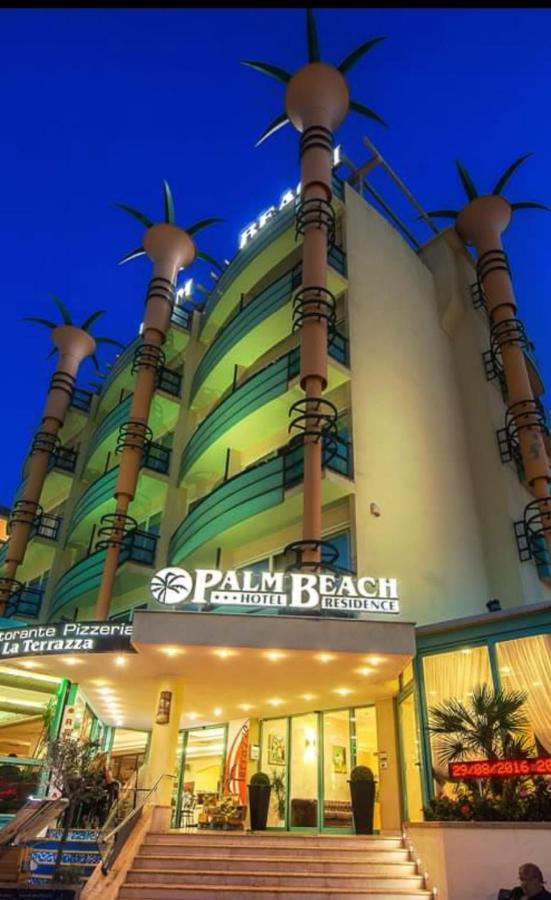 רימיני Hotel Palm Beach B&B Sea View מראה חיצוני תמונה