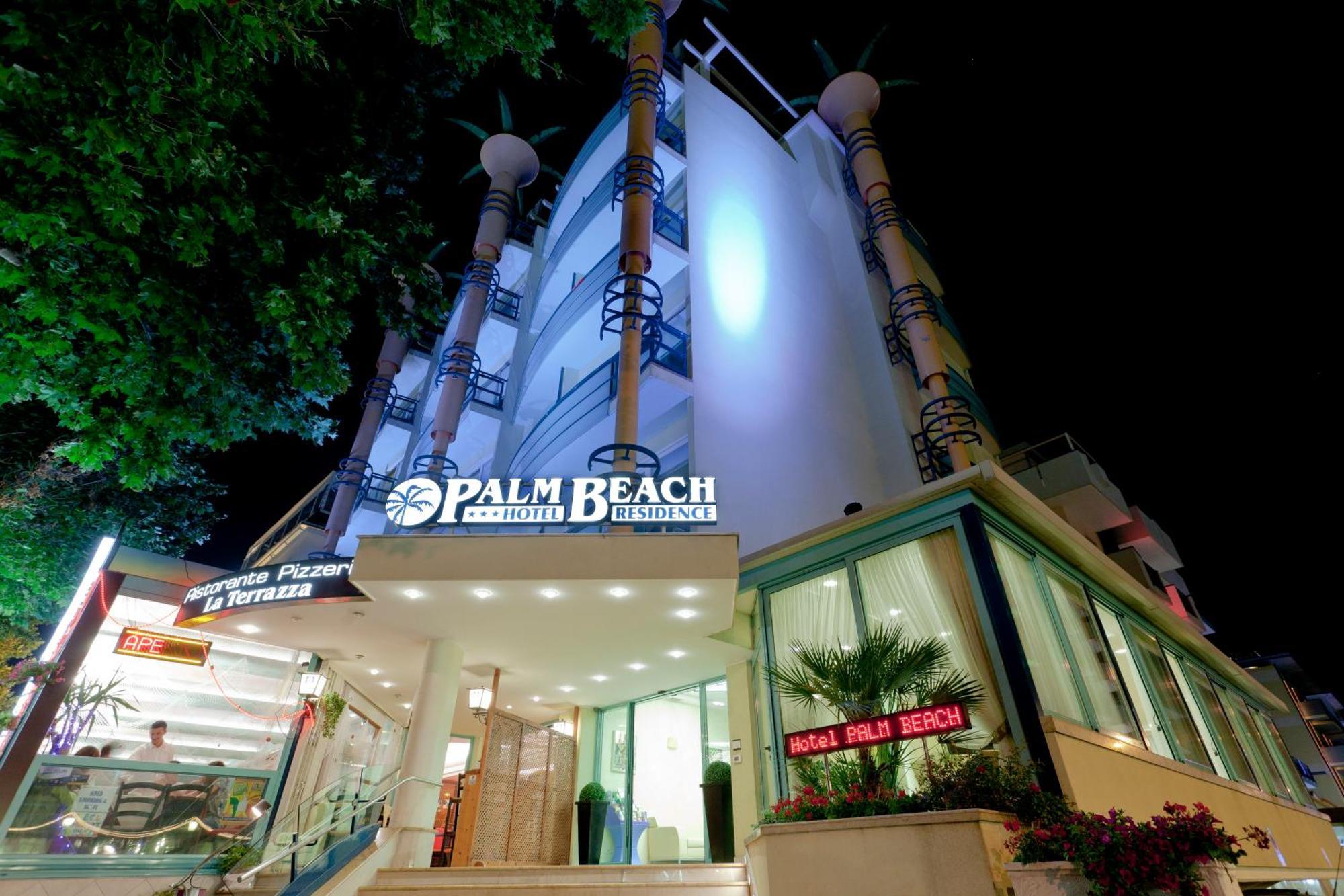 רימיני Hotel Palm Beach B&B Sea View מראה חיצוני תמונה