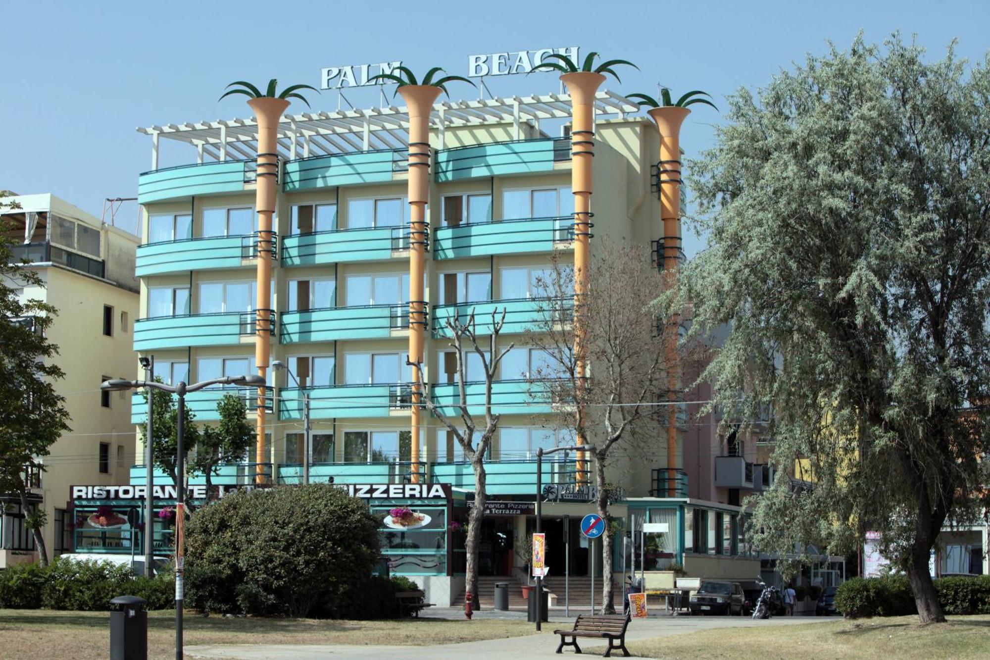 רימיני Hotel Palm Beach B&B Sea View מראה חיצוני תמונה