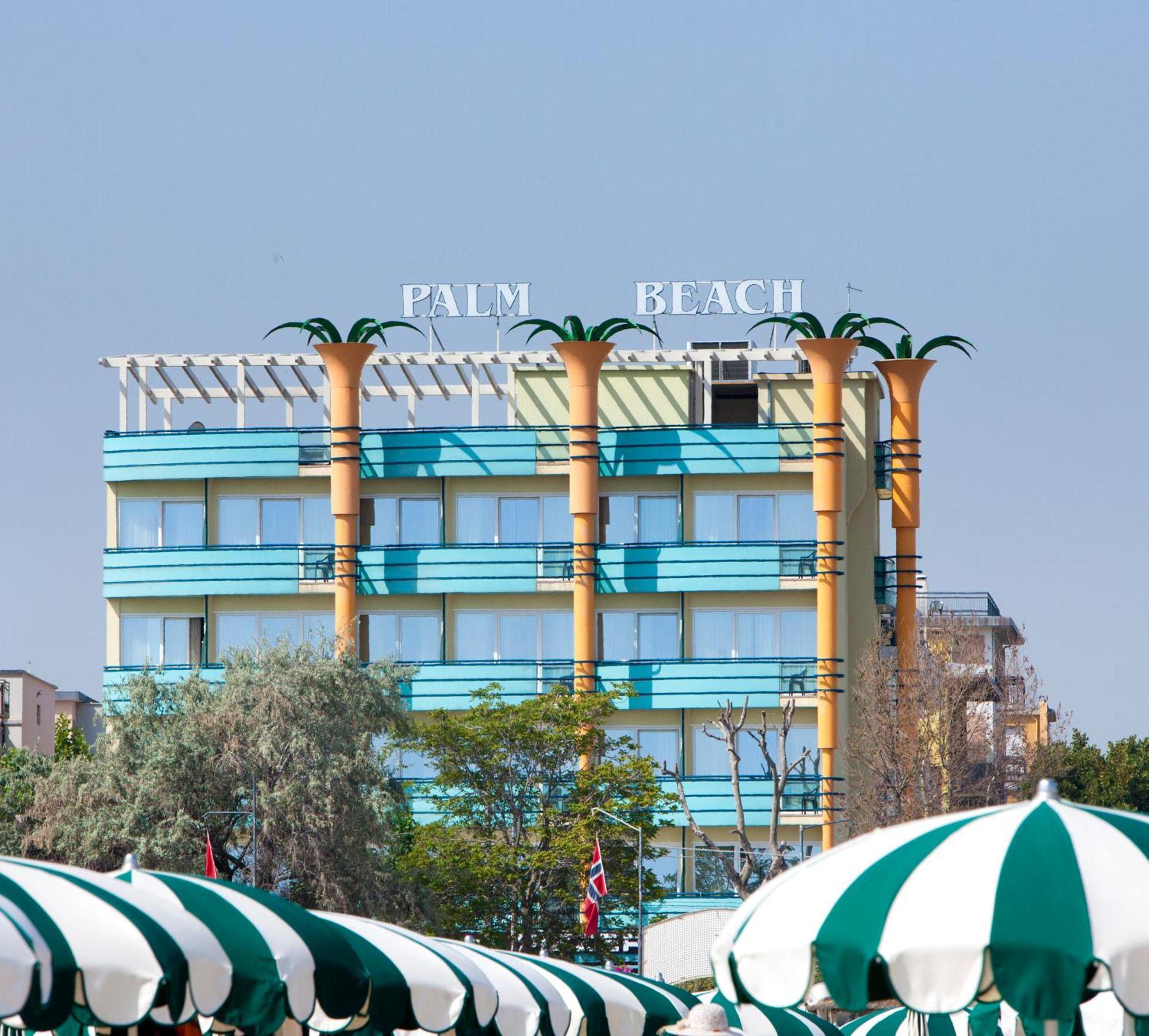 רימיני Hotel Palm Beach B&B Sea View מראה חיצוני תמונה
