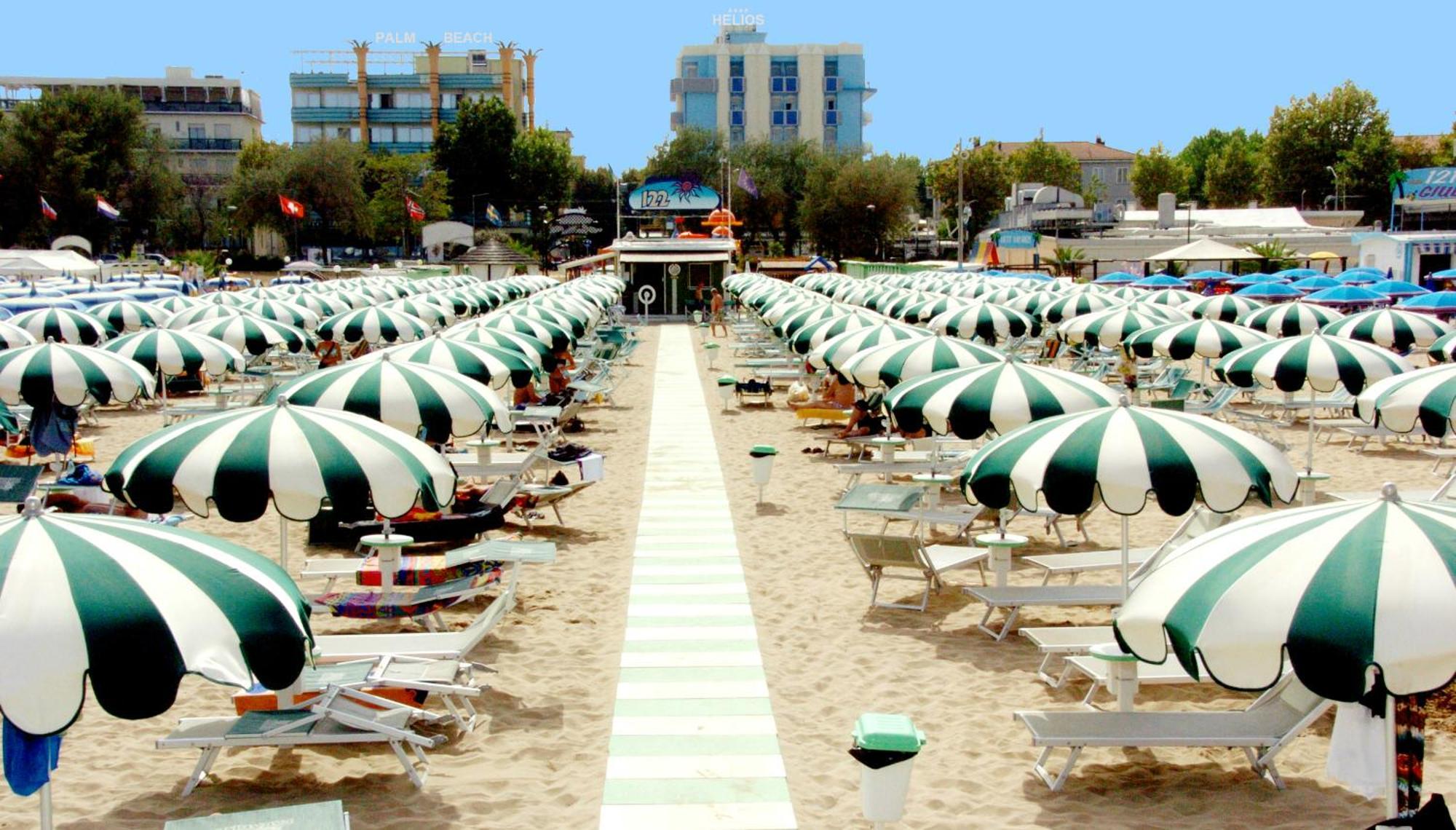 רימיני Hotel Palm Beach B&B Sea View מראה חיצוני תמונה